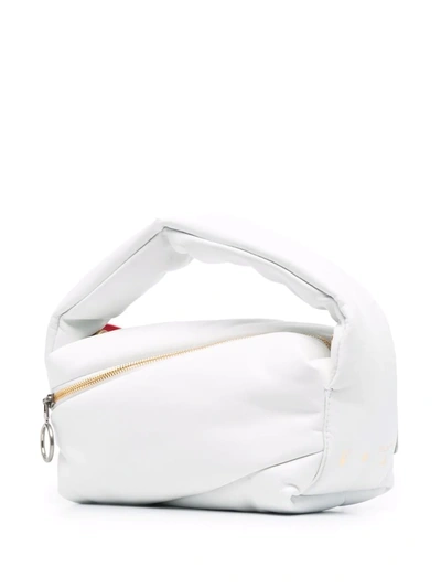 Shop Off-white Pump Pouch White