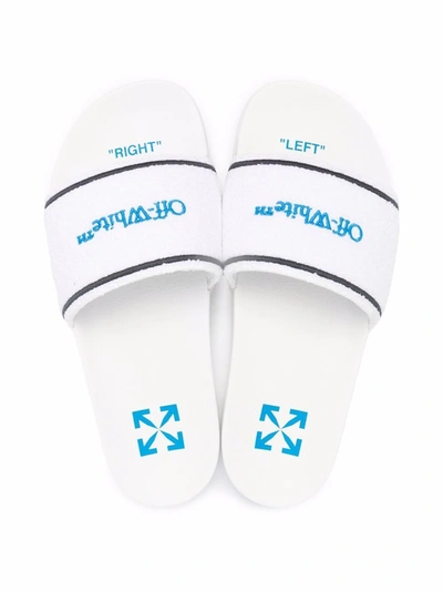 Shop Off-white Off White Sandals Blue