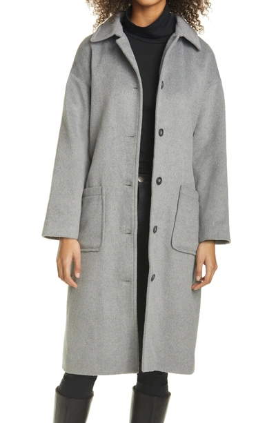 Shop Rails Nadine Belted Coat In Heather Grey