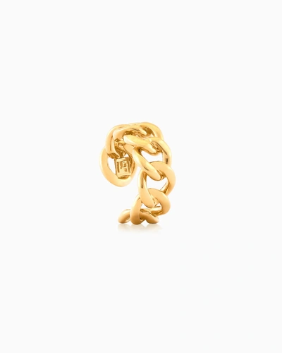 Shop Federica Tosi Ring Chain Gold