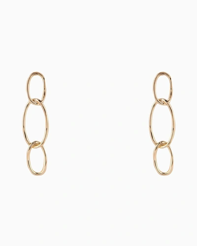 Federica Tosi Bolt Chain Earrings