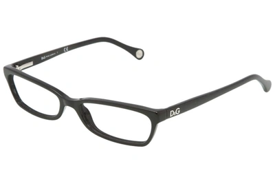 Shop Dolce & Gabbana Transparent Cat Eye Ladies Eyeglasses Dd1189 501 52 In Black