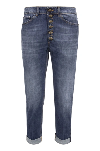 Shop Dondup Koons - Loose-fit Jeans In Blue