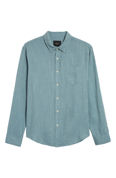 Shop Rails Wyatt Button-up Shirt In Sea Green