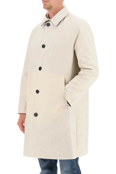 Shop Gm 77 Gm77 Reversible Coat In Mixed Colours