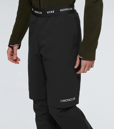 Shop Moncler Genius 4 Moncler Hyke Logo Pants In Navy