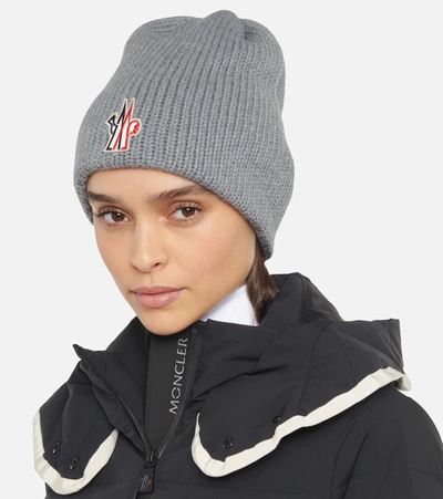 Shop Moncler Wool Beanie In 0