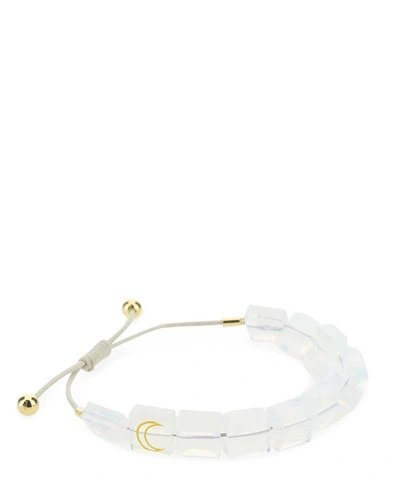 Shop Swarovski Letra Moon Bracelet In White