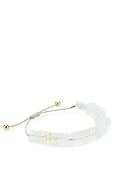 Shop Swarovski Letra Star Bracelet In White
