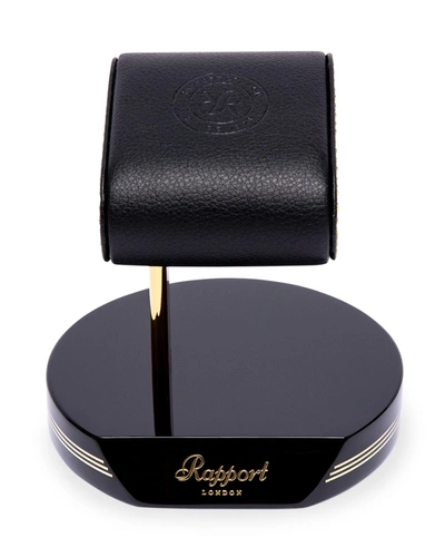 Shop Rapport Single Watch Stand In Black And Gold