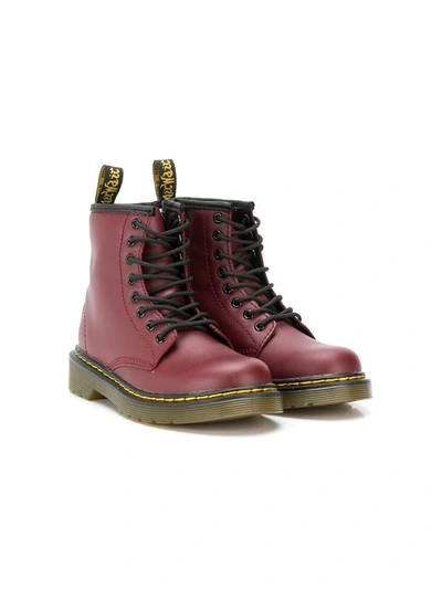 Shop Dr. Martens' Ankle Boots In Red