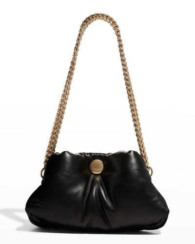 Shop Proenza Schouler Small Puffy Chain 'tobo' Bag In Black