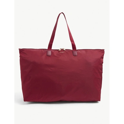 Shop Tumi Womens Berry Just In Case Shell Tote Bag