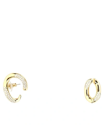 Shop Swarovski Dextera Embellished Ear Cuff In Gold