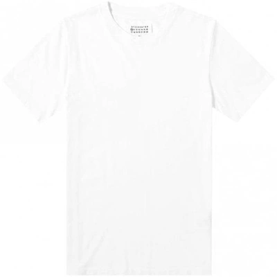 Shop Maison Margiela Men's Classic T-shirt In White