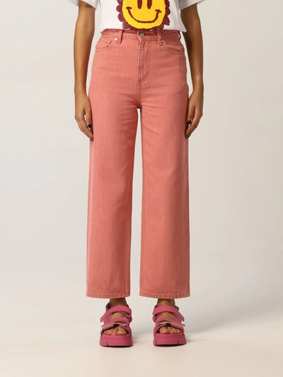 Shop Ganni Jeans  Women In Pink