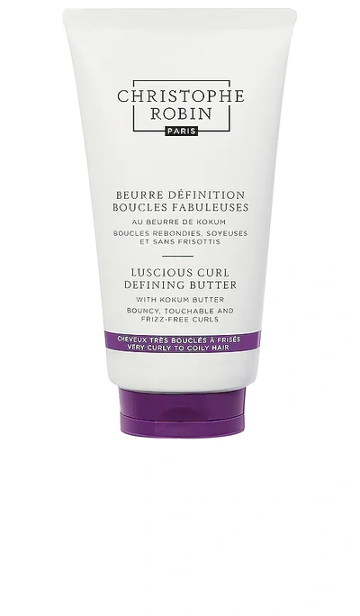 Shop Christophe Robin Luscious Curl Defining Butter In N,a