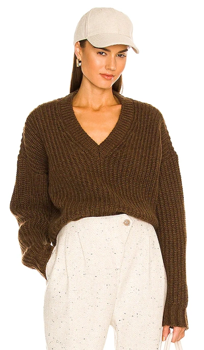 Shop Anine Bing Marlowe Sweater In Brown