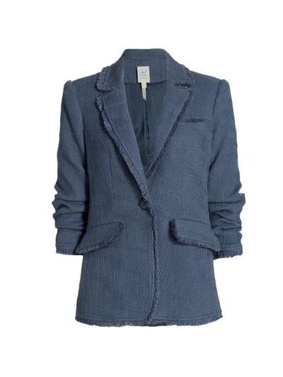 Cinq À Sept Khloe Boucle Blazer In Shadow