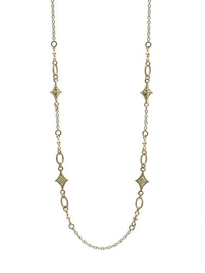Shop Armenta Women's Sueno 18k Yellow Gold Station Necklace