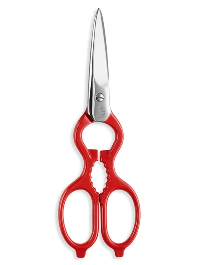 Shop Zwilling J.a. Henckels Forged Multi-purpose Kitchen Shears In Red