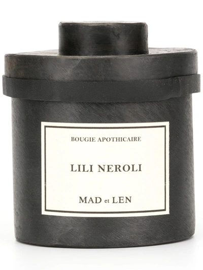Shop Mad Et Len Lili Neroli Candle In Black