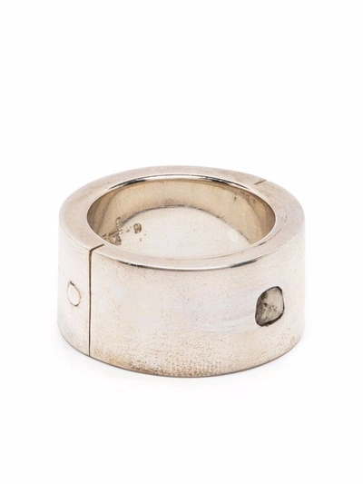 Shop Parts Of Four Sistema Faceted Ring In Silver