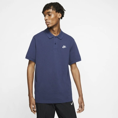 Shop Nike Men's  Sportswear Polo In Blue