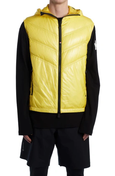 Shop Moncler Salantin Water Repellent Packable Down Vest In Yellow