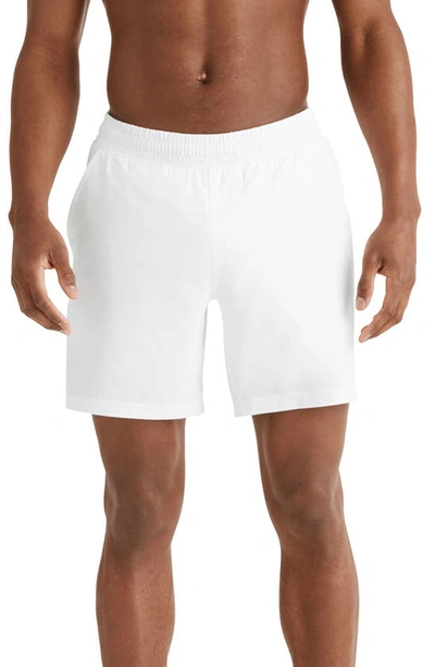 Shop Rhone Mako Shorts In Bright White