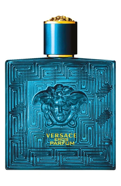 Shop Versace Eros Parfum Fragrance, 3.4 oz In Blue