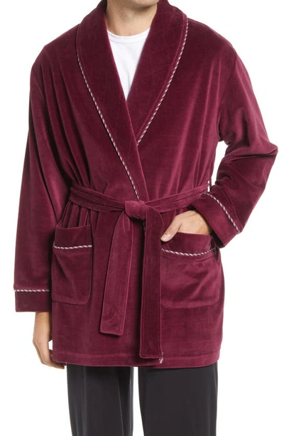 MAJESTIC REFINERY VELOUR SMOKING JACKET 12412114