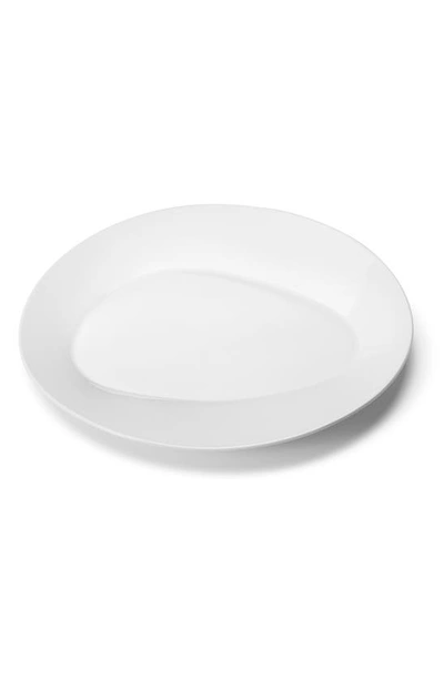 Shop Georg Jensen Sky Set Of 4 Porcelain Dinner Plates In White