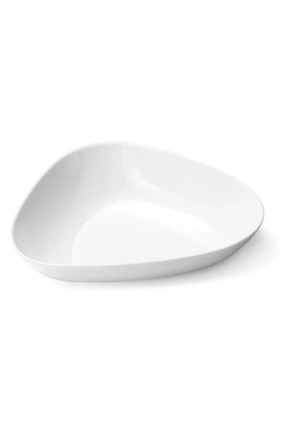 Shop Georg Jensen Sky Set Of 2 Porcelain Serving Bowls In White