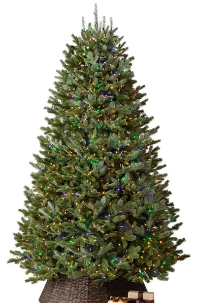 Balsam Hill 7.5-foot Artificial Led Light Fraser Fir Tree In Color And Clear Led