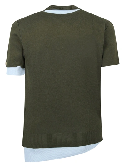 Shop Jacquemus Polo Double In Green