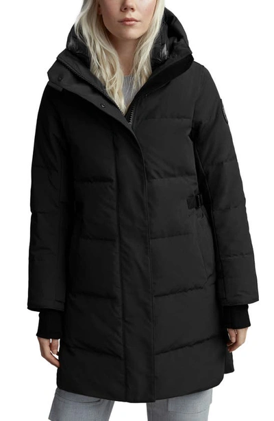 Shop Canada Goose Bennett Water Resistant 625 Fill Power Down Parka In Black