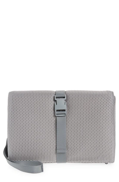 Dagne Dover Joey Water Resistant Changing Kit In Heather Grey