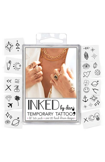 Shop Inked By Dani Lil' Tats Pack Temporary Tattoos