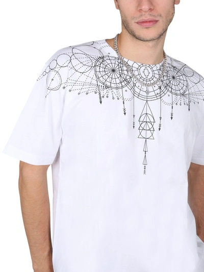Shop Marcelo Burlon County Of Milan "astral Wings" T-shirt In White