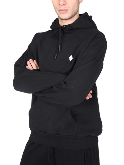 Shop Marcelo Burlon County Of Milan "cross" Sweatshirt In Black