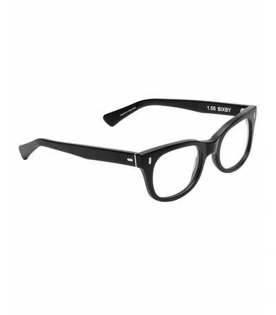 Shop Caddis Bixby Reading Glasses - Matte Black In Mttblk