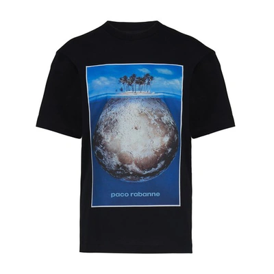 Shop Paco Rabanne Paco World Short Sleeves T-shirt X Tsunehisa Kimura In V442