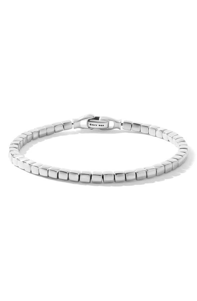 Shop David Yurman Spiritual Beads Bracelet In Silver