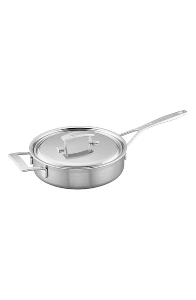 Shop Demeyere Industry 5-ply 3-qt. Stainless Steel Saute Pan