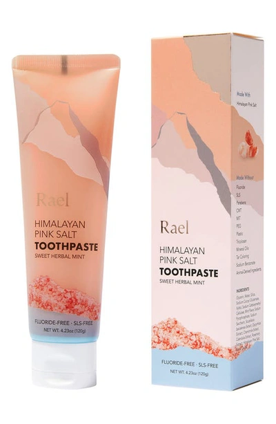 Shop Rael Himalayan Pink Salt Toothpaste Tube