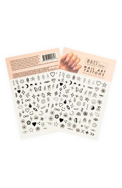 Shop Inked By Dani Nail Art Pack Temporary Tattoos In B And W