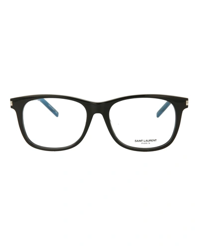 Shop Saint Laurent Square-frame Optical Glasses
