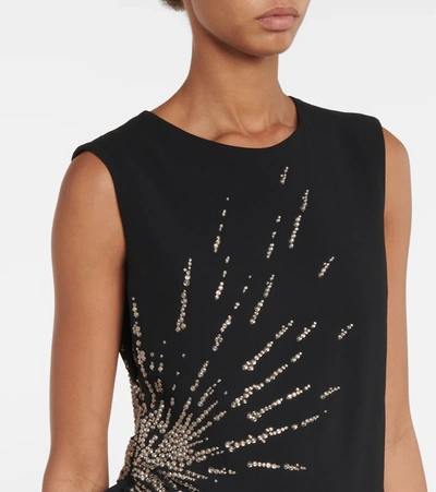 Shop Dries Van Noten Sequined Gown In Black