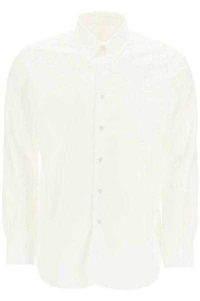 Shop Gm77 Japan Striped Shirt In White (white)